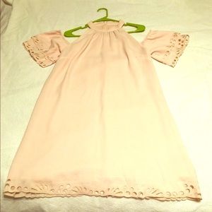 Adorable new with tags light pink women’s dress